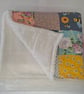 Patchwork Blanket. Fleece backed - Image 5
