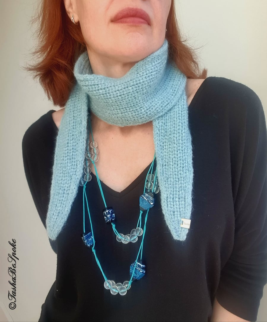 How to Knit a Neck Scarf