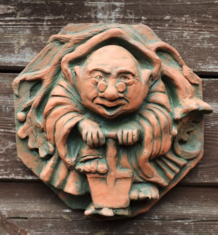 Gardener Monk Plaque