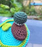 Handmade crochet rubber duck mallard - Image 5