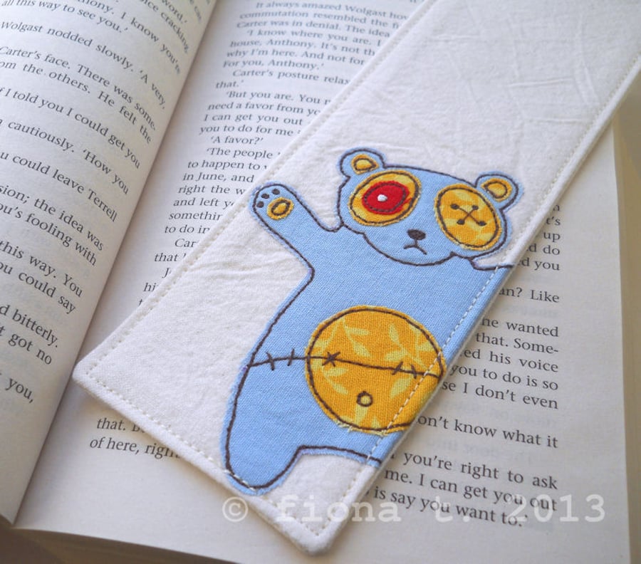 zombie panda bookmark