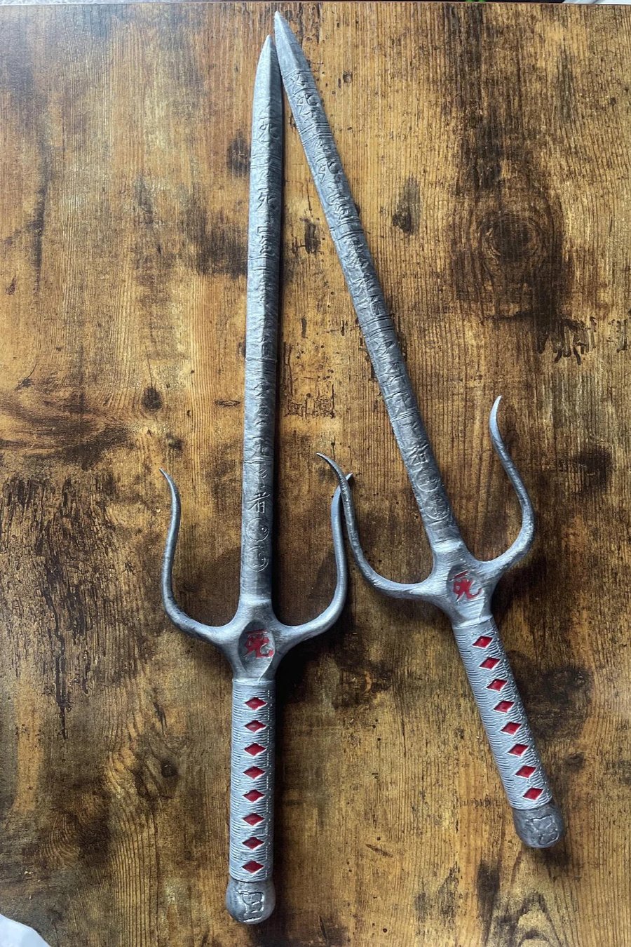 DEADPOOL 3 Elektra Sai replica's twin bundle