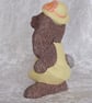 Ceramic Hand Painted Animal Bunny Rabbit Figurine Ornament Decoration. - Image 2