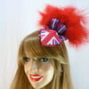 Union Jack Fascinator