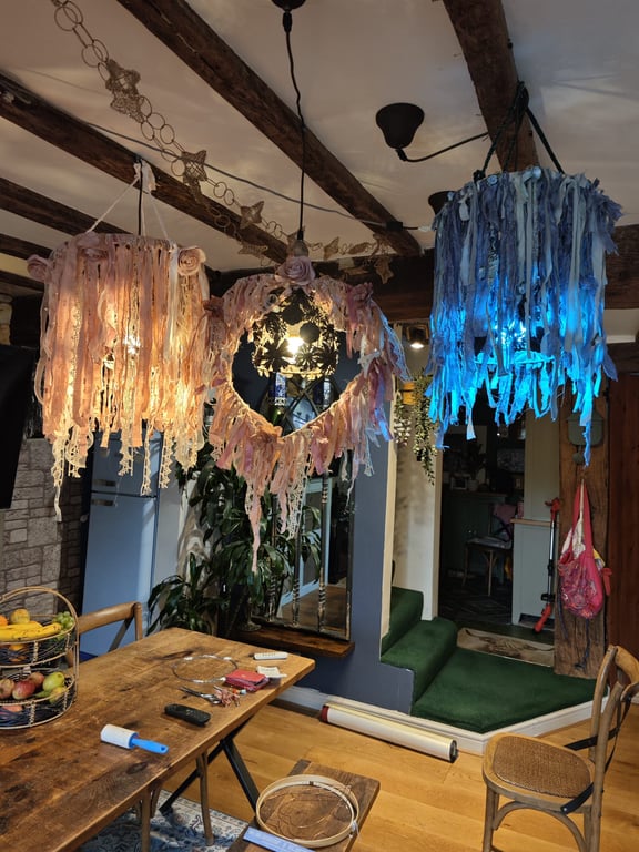 'A Whisper of Blue' Very pretty hanging decoration