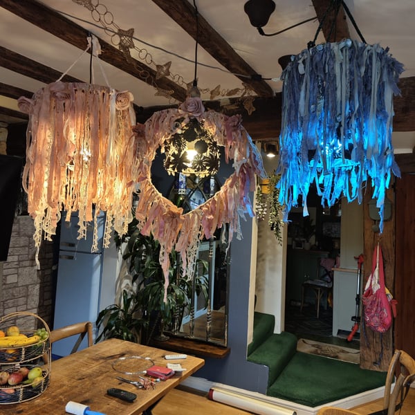 'A Whisper of Blue' Very pretty hanging decoration