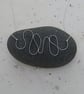 Sterling Silver Shaped Ribbon Necklace - Handcrafted Flat Wire Jewellery