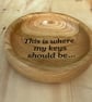 Wooden key dish - Image 2