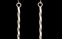 Sleek Silver Drop Earrings