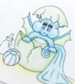 New Baby Boy Dragon Gift Tags - set of 4 tags - Image 6