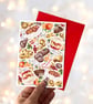 Festive Food Christmas Card Pack - Image 4