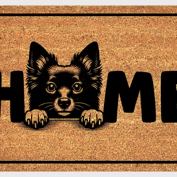 Schipperke Home Door Mat - Schipperke Dog Doormat - 3 Sizes
