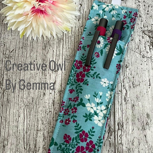 Floral Print Lanyard Pen Holder Teacher Pen Holder Nurse Pen Holder Hands Free P