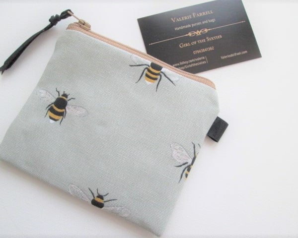 Sophie Allport  Bees  Coin Purse