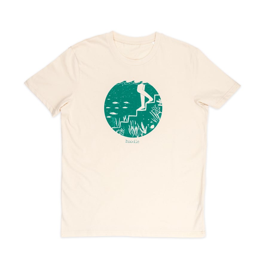 Organic Steps wild swimming organic Mens T-shirt