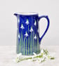 Snowdrop Farmhouse Jug - Hand Painted - Image 1