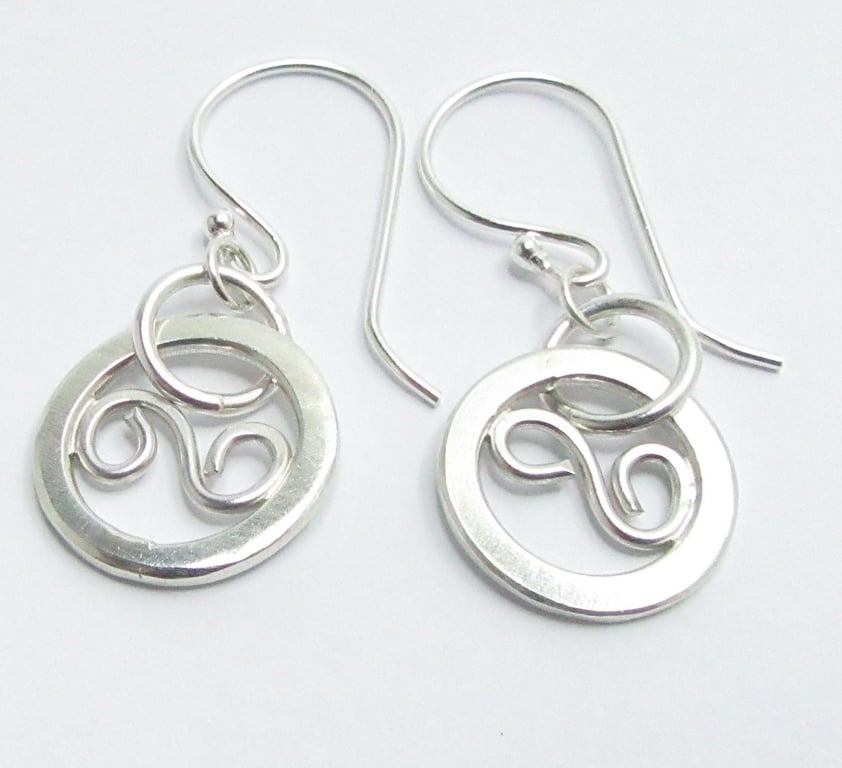 Celtic Scroll  Earrings