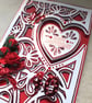 Luxury Handmade 40th Anniversary Swivel Card - Image 3
