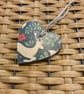 Pretty decoupaged Christmas stag gift tag  - Image 3