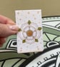 White Rose of York Magnetic Bookmark - History Gift - Handmade Isle of Man - Image 2