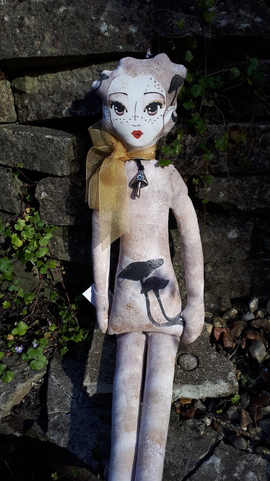  Handmade Collectable fabric doll