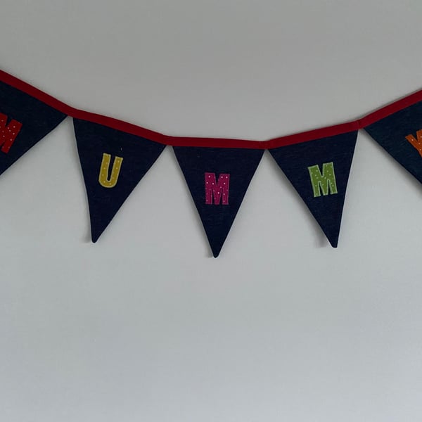  Personalised MUMMY Bunting. (016)