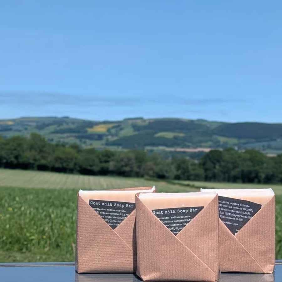 Goats milk soap - 3 bars