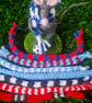 Footy Fan Mouse- customisable handsewn felt mouse  - Image 2