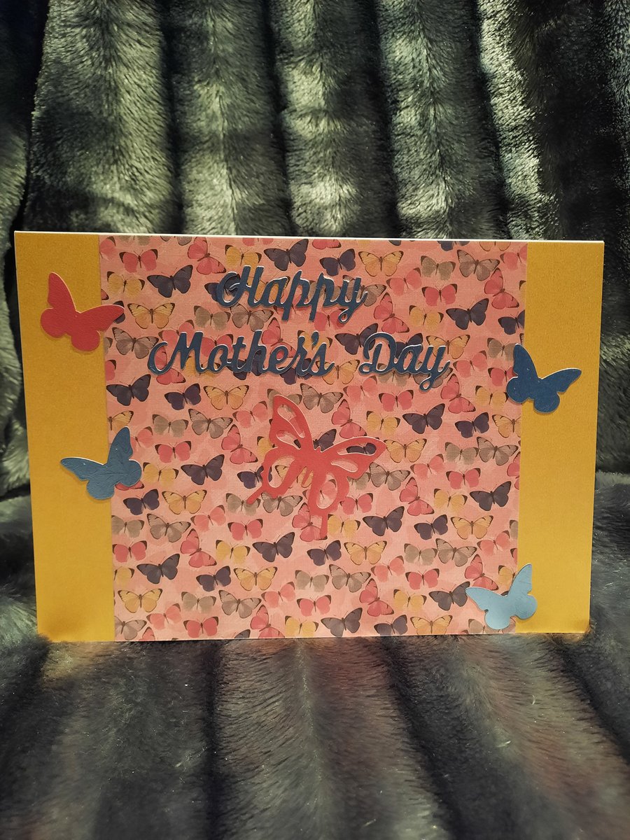 Butterfly Inspired Mother's Day Card