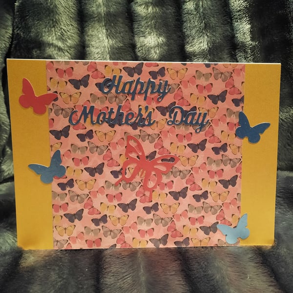 Butterfly Inspired Mother's Day Card