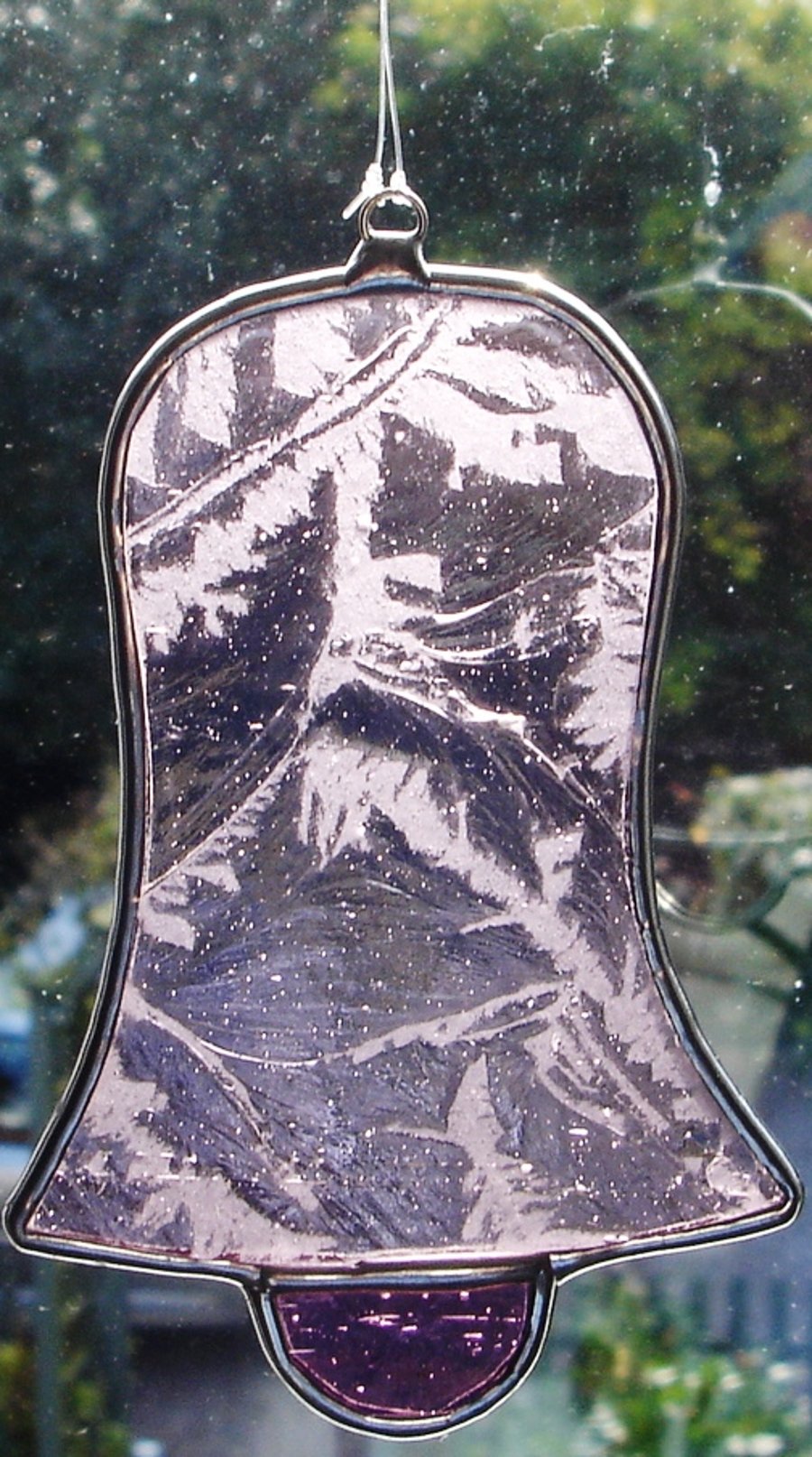 STAINED GLASS BELL
