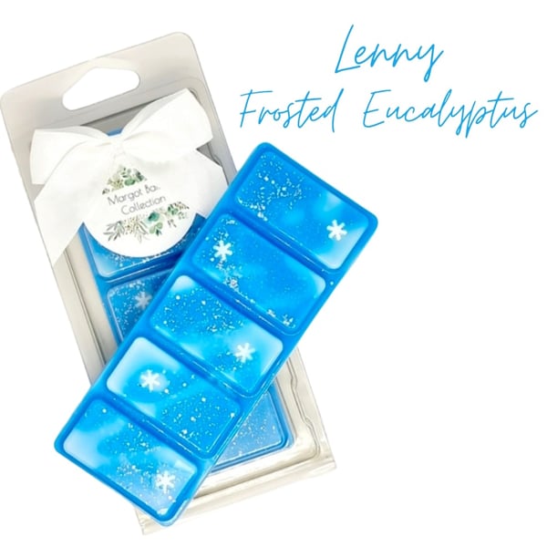 Lenny Frosted Eucalyptus  Wax Melts  UK  50G  Luxury  Natural  Highly Scented