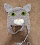 Crochet Cat Hat: Novelty Winter Hat, Toddler to Adult