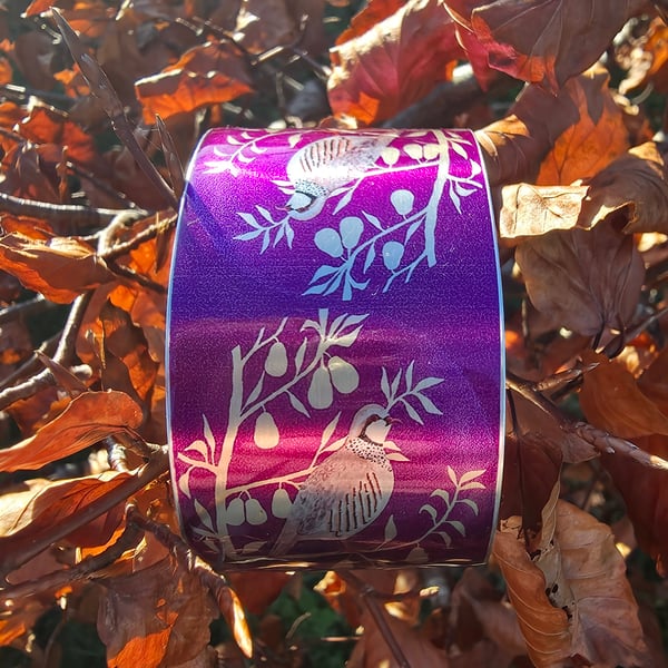 A Partridge in a Pear Tree Wide Cuff