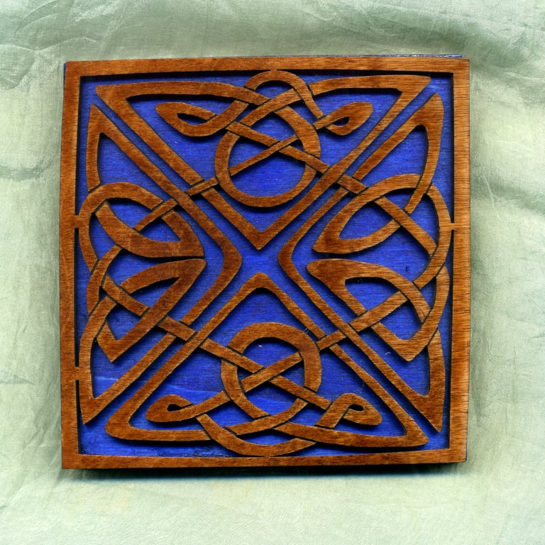 Celtic knot square panel