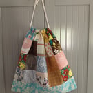 Drawstring lined bag, lined drawstring bag, student gift