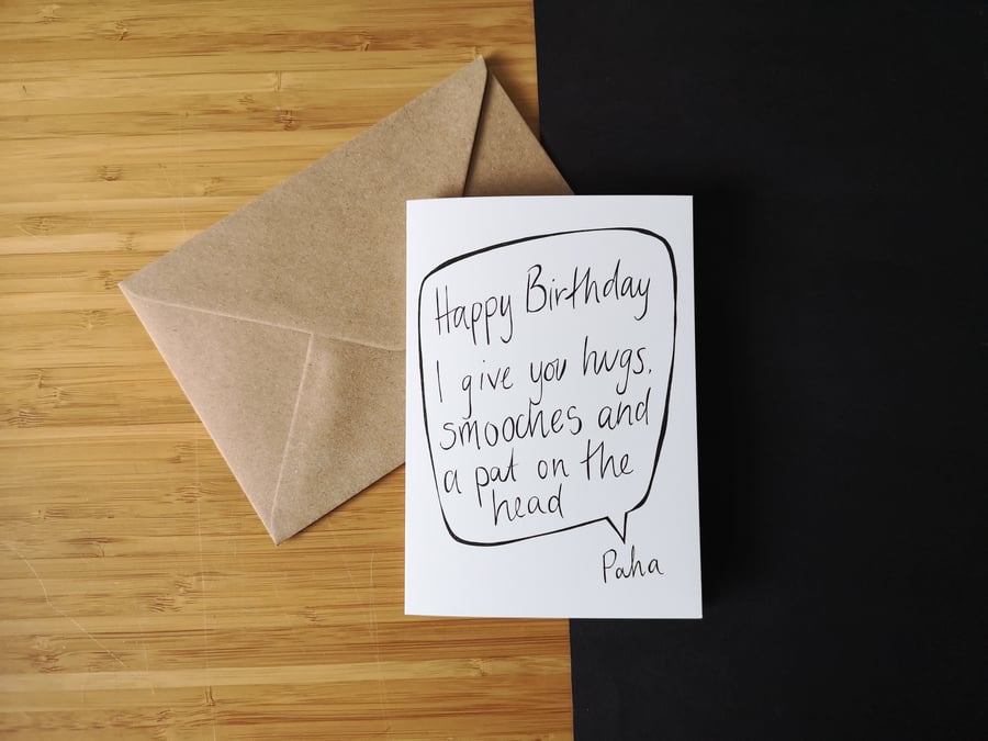 Funny Saying Birthday Card