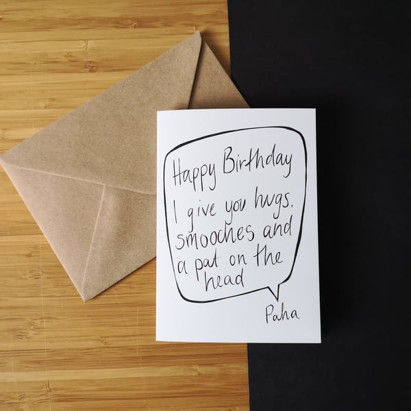 Funny Saying Birthday Card