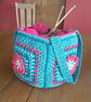 Bag pattern. Granny square bag pattern. Project bag. Hobby bag. - Image 4