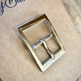 Brand New Silver Buckle 50 x 38mm