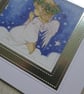 Angel Praying - Cute Christmas Card - Image 2