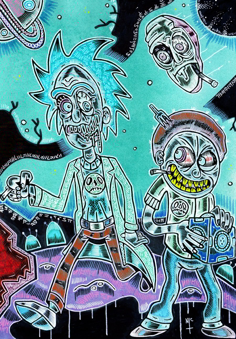 RICK AND MORTY DMT EDITION