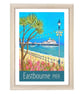 Eastbourne Pier travel poster print by Susie West - Image 3