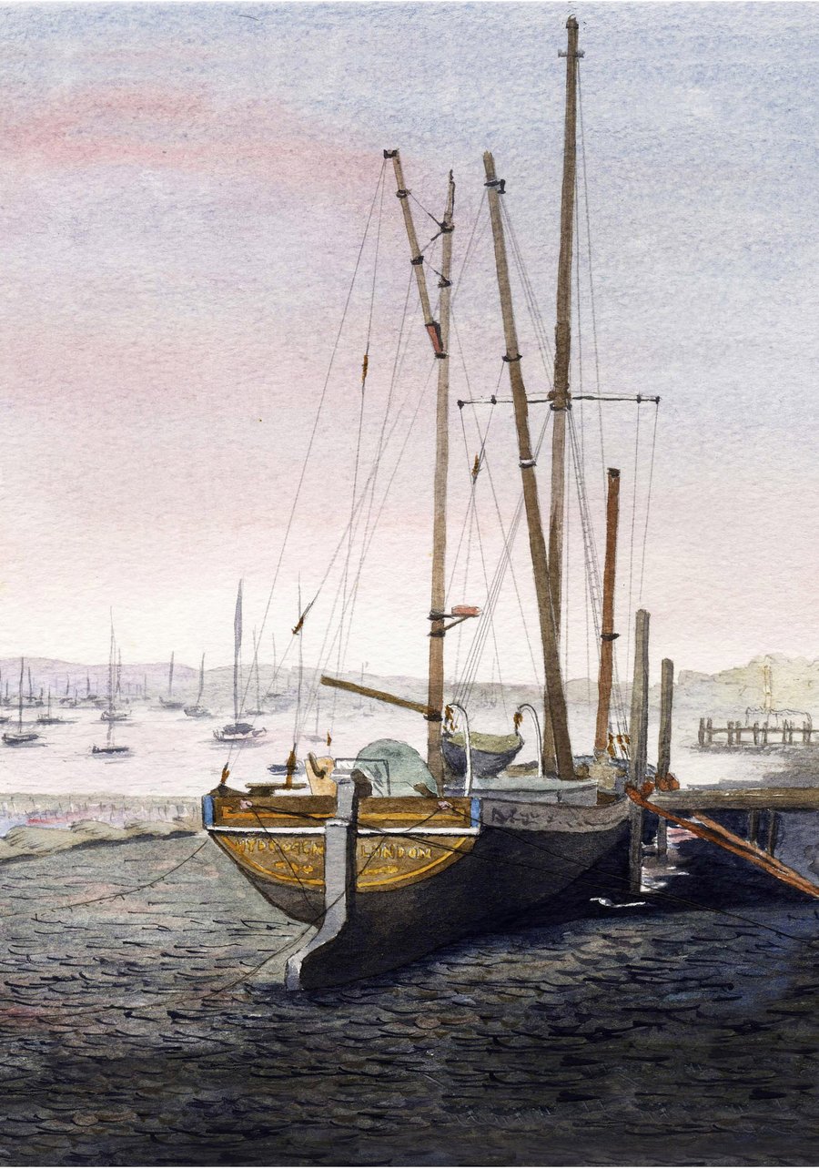 Burnham-on-Crouch The Hydrogen at West Quay Looking West No26