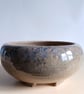 Handmade Stoneware Planter Wheel Thrown Wabi Sabi Ceramic Pot (14cm)