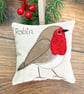 Robin Linen Lavender Bags Personalised Gift - Image 1