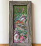 'Chaffinch' 10" x 4" Framed Print
