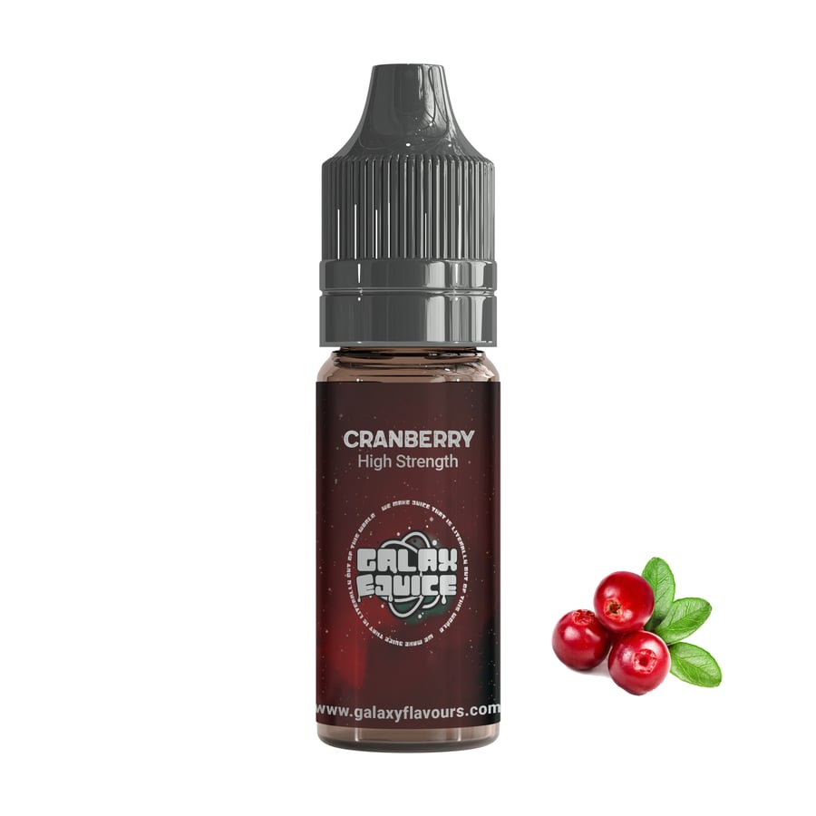 Cranberry High Strength Professional Flavouring. Over 250 Flavours.