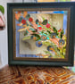 Glass painting Floral wall art Waiting for the Autumn - Image 4