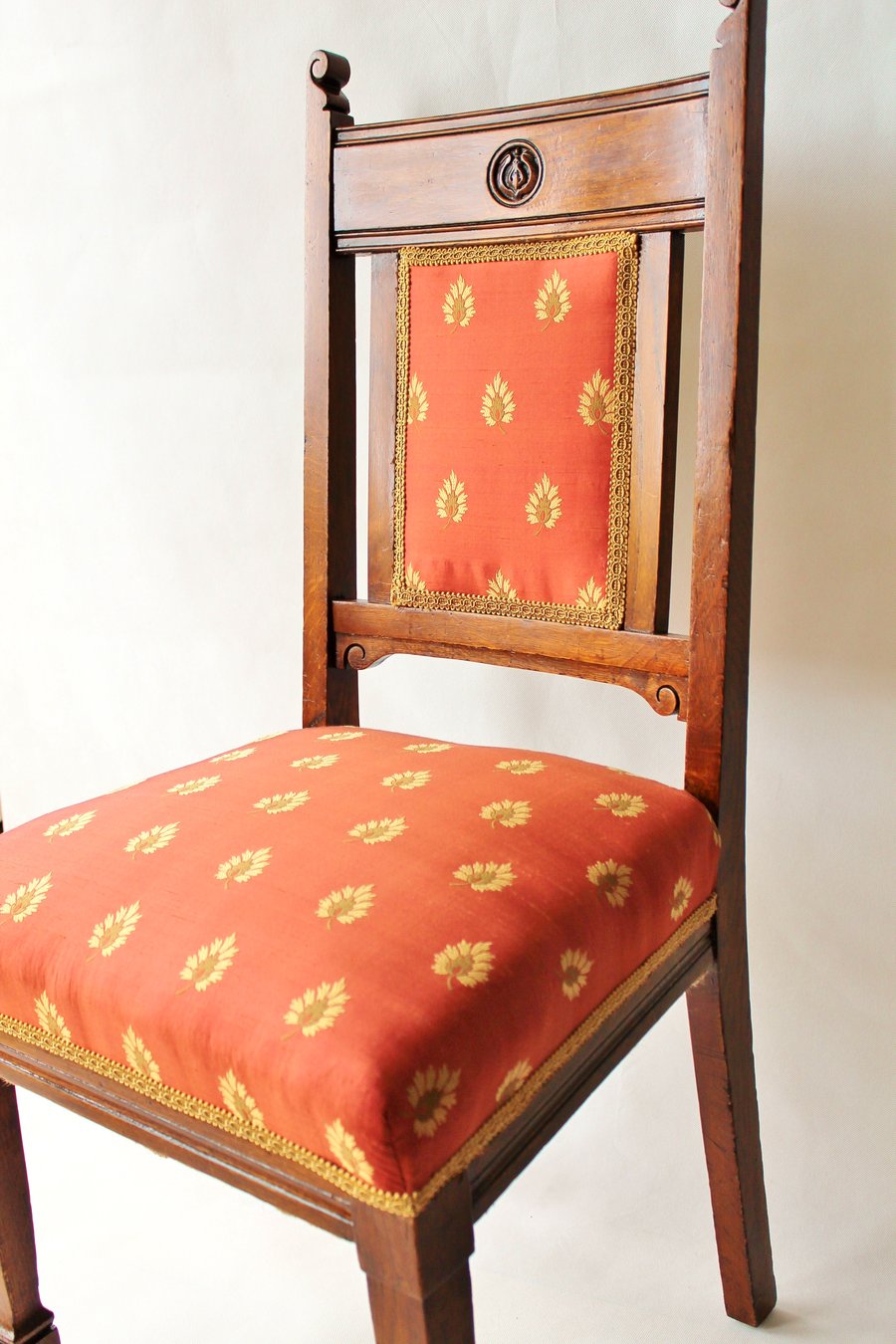 Set of 4 Edwardian dining chairs